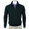 Fairway & Greene Men's Merino Wool 1/4 Zip Wind Sweater